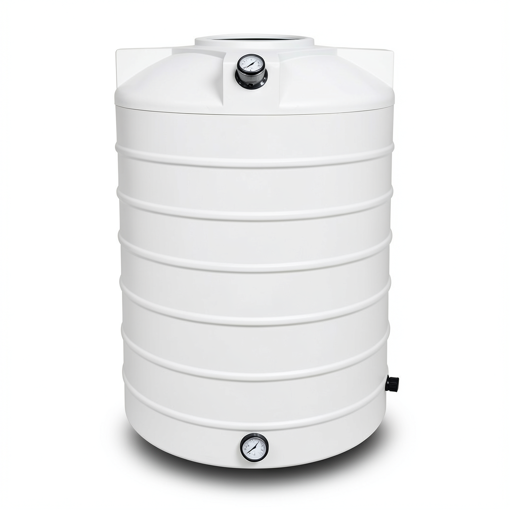 Water Tank Vertical Polyethylene 10000 liter, Length 248 cm