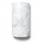 Modern Wall Covering, Length 15.6 meters, Width 100 cm, White with Gray Color 