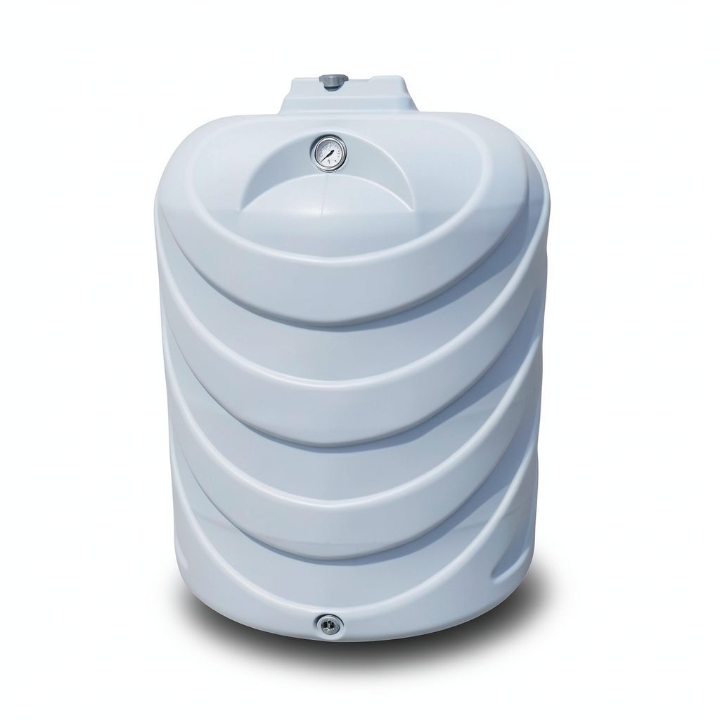 Water Tank 500 Liter Polyethylene Vertical 90 cm Diameter