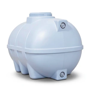 Water Tank Polyethylene Horizontal 2500 liter Capacity, 151 cm Diameter, 212 cm Length