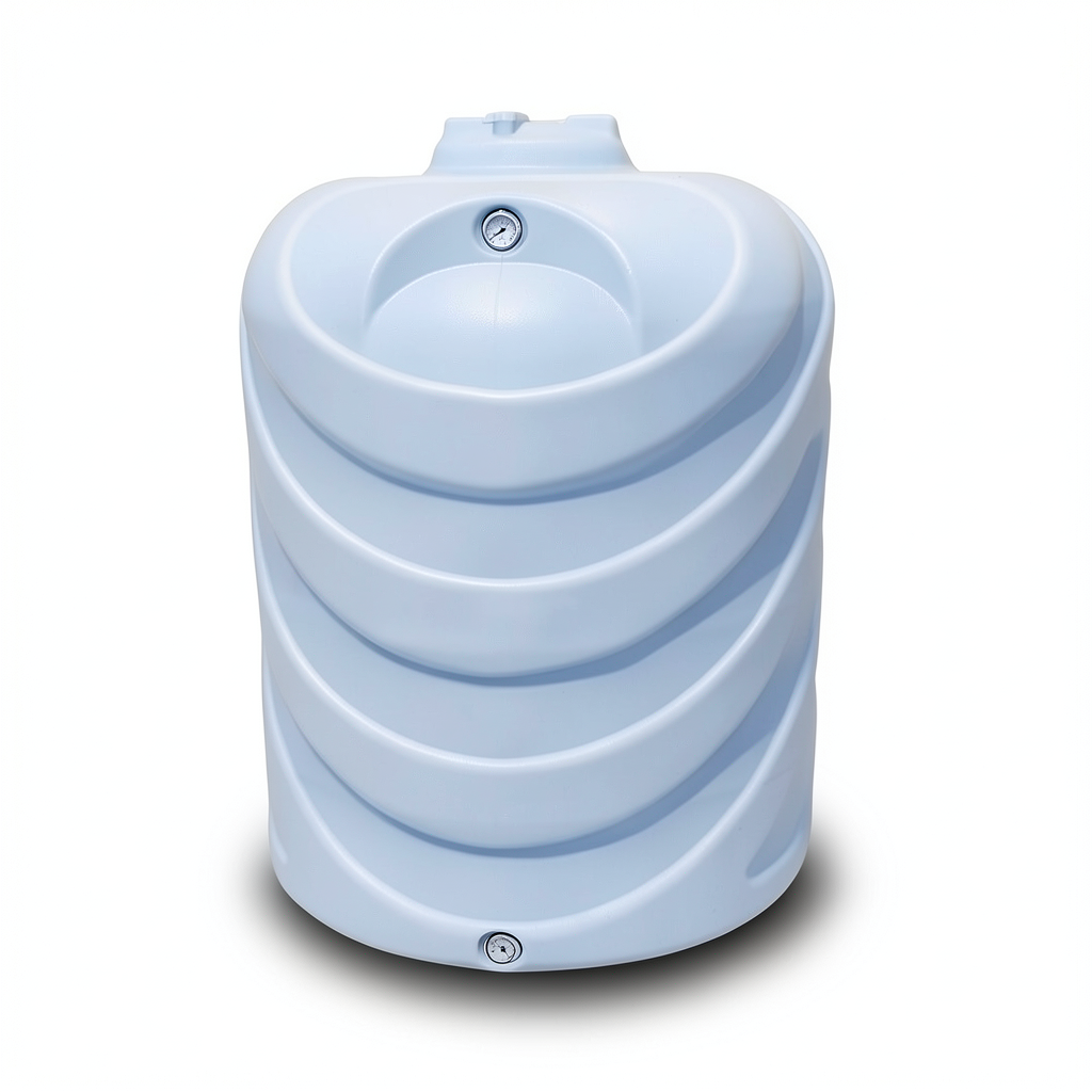 Water Tank 1000 Liter Polyethylene Vertical 90 cm Diameter