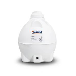 Water Tank Al Zami Horizontal Polyethylene 400 Liter, Length 100 cm | Al Zamil Tanks