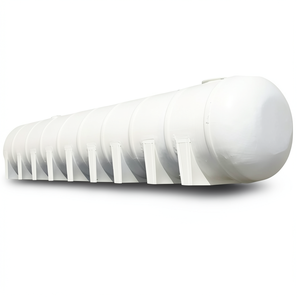 Water Tank Marjan Horizontal Fiber Glass 100000 Liter, Diameter 350cm Length 1107cm