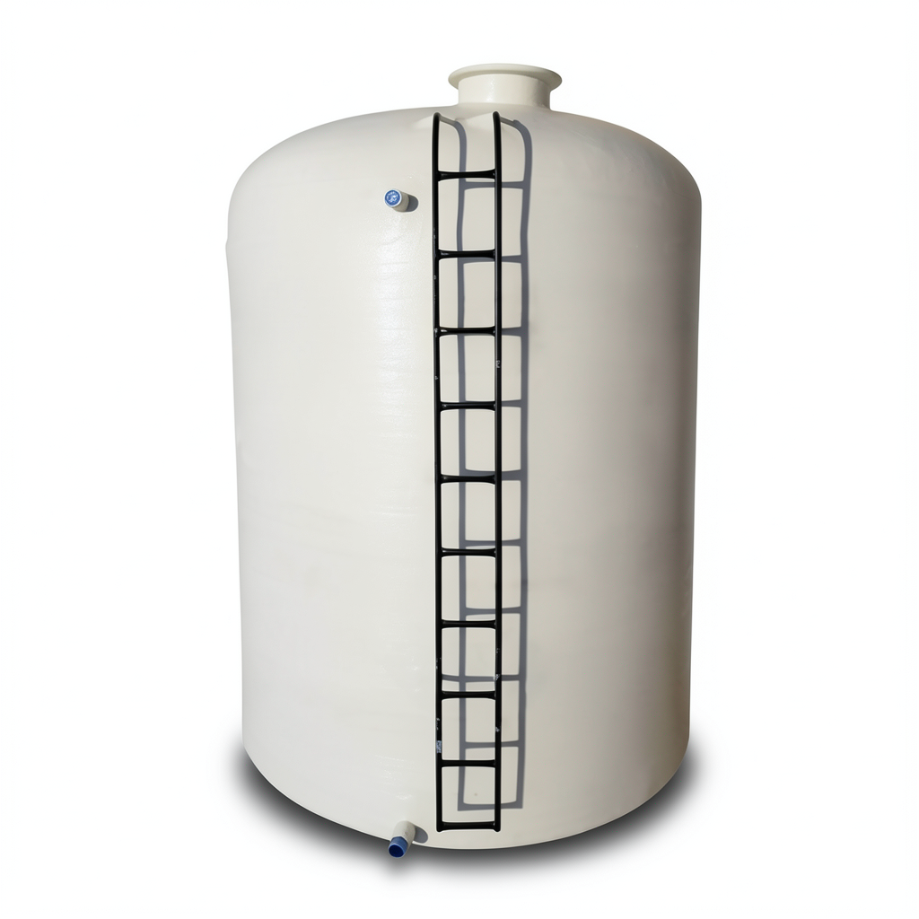 Water Tank Marjan Vertical Fiber Glass 11000 Liter, Diameter 180 cm, Height 460 cm