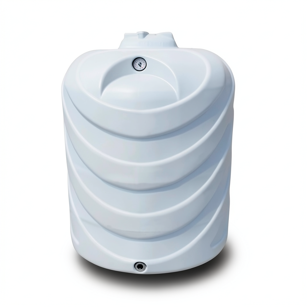 Water Tank 10000 Liter Vertical Fiberglass, Diameter 184-200 cm, Height 366-420 cm