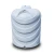 Water Tank 12000 Liter Vertical Fiberglass, Diameter 184-200 cm, Height 495-430 cm - Image 1