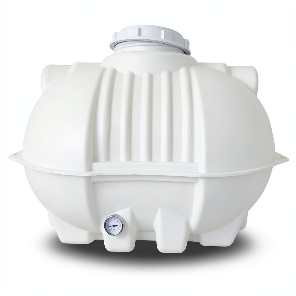 Marjan Polyethylene Horizontal Water Tank 300 Liter Capacity