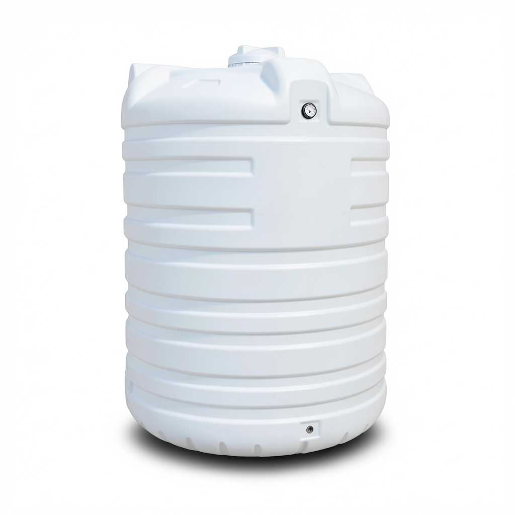 Water Tank Vertical Polyethylene 1000 Liter Capacity