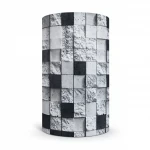 Modern Wallpaper, Size 15.6m×100cm, black and white color