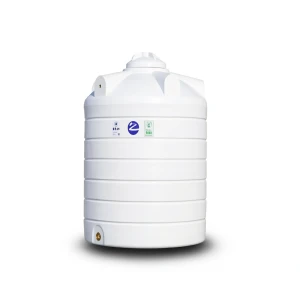Water Tank Vertical 2500 Liter Polyethylene, Diameter 144 cm, Height 182-194 cm | Al Zamil Tanks