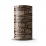 Modern Wall Covering, Length 15.6 meters, Width 100 cm, brown Color 