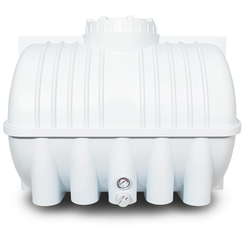 Water Tank 1000 Liter Polyethylene Horizontal, Diameter 99 cm, Long