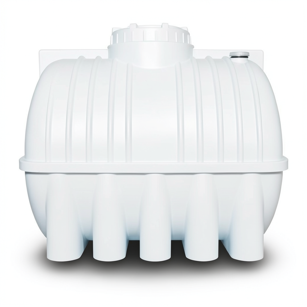 Water Tank Horizontal Polyethylene 1500 liter, Length 167 cm
