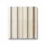  ورق حائط تصميم مقلم، لون بيج مقلم بني، مقاس 15.6 م×100 سم