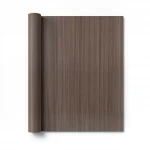 Wallpaper, Striped Design, brown Color, Size 15.6m×106cm 