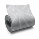 3D Wallpaper, Size 15.6m×106cm, Gray color