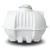 Marjan Water Tank Polyethylene Horizontal 1500 Liter Capacity - Image 1