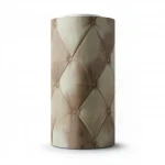 3D Design Wall Covering, Length 15.6 meters, Width 106 cm, brown and beige Color