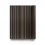 Wallpaper, Striped Design, dark brown Color, Size 15.6m×106cm
