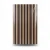 Striped Wallpaper, Vinyl Sheath, Length 15.6m, Width 106cm, brown Color