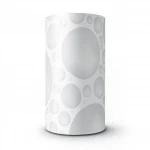 3D Design Wallpaper, Length 10 meters, Width 53 cm, White with Gray Color