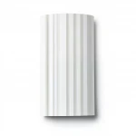 Striped Wallpaper, Vinyl Sheath, Length 15.6m, Width 106cm, off white Color