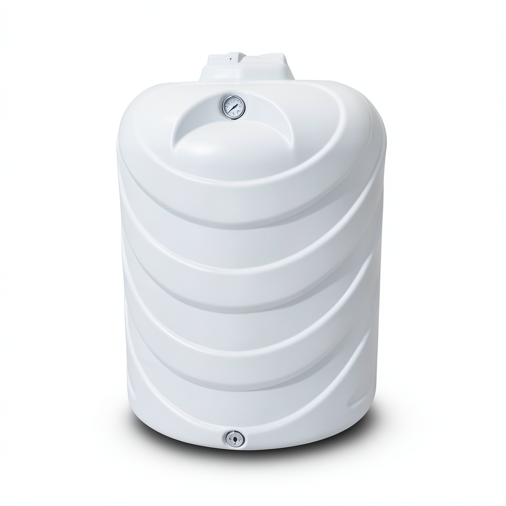 Water Tank 6000 Liter Fiberglass Vertical, Diameter 149-184 cm, Height 270-374 cm