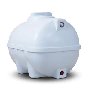 Water Tank 2000 Liter Polyethylene Horizontal, Length 205 cm Diameter 145 cm