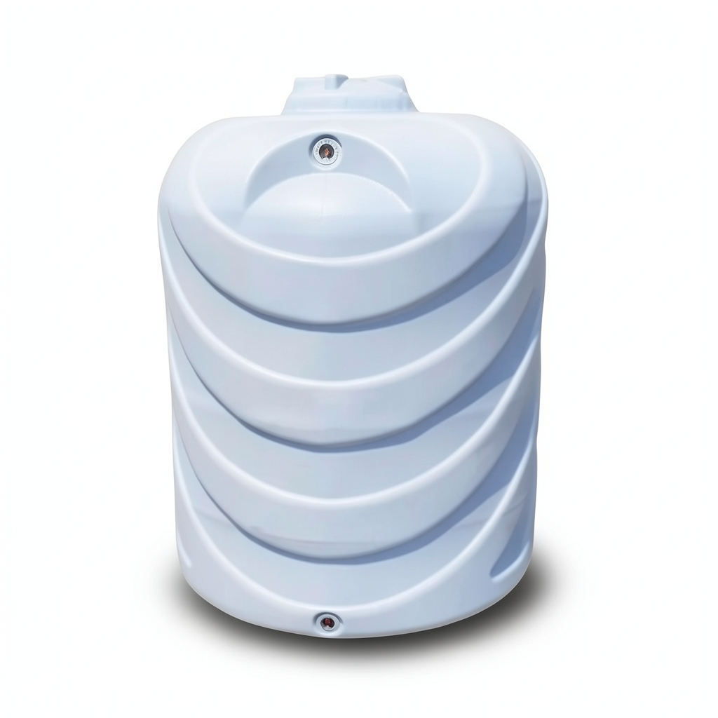 Water Tank Polyethylene Vertical 750 liter, 90 cm Diameter