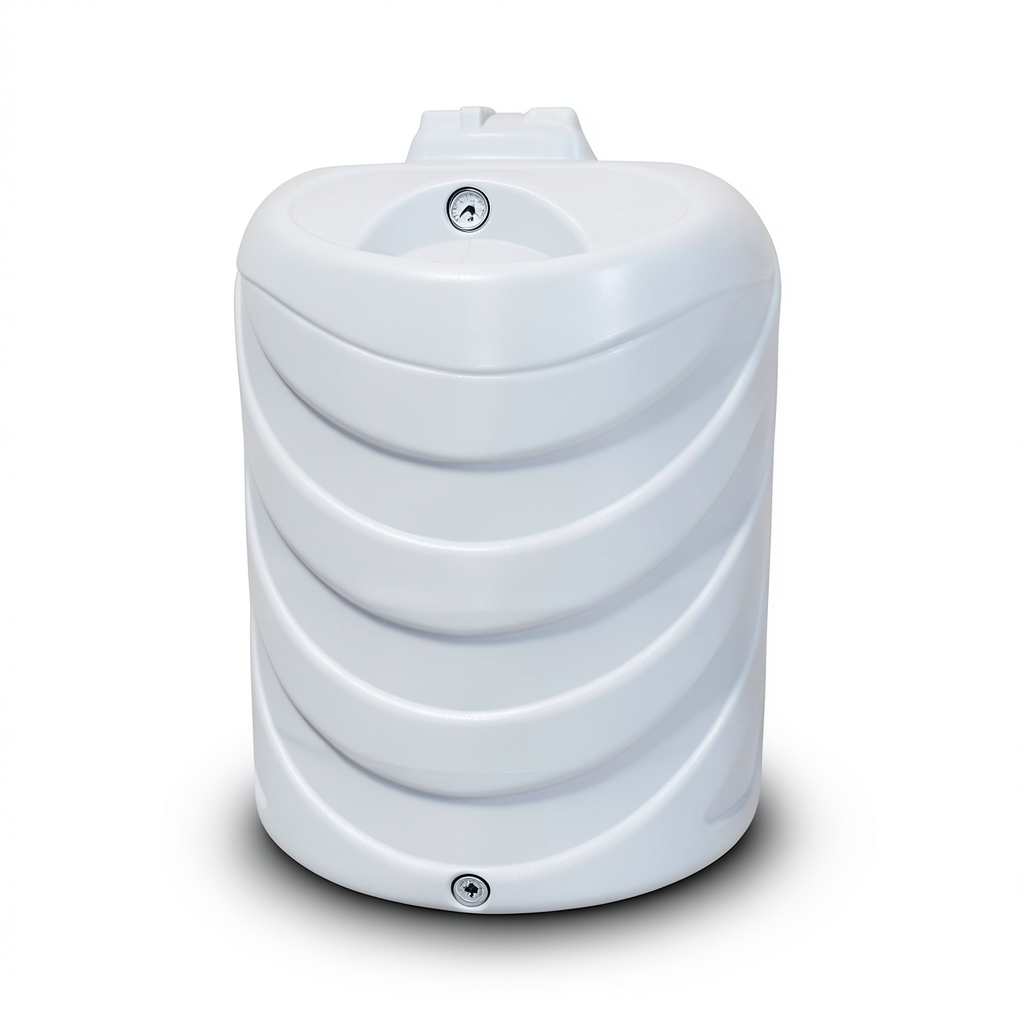Water Tank Vertical Polyethylene 30000 liter Capacity, 340 cm Diameter