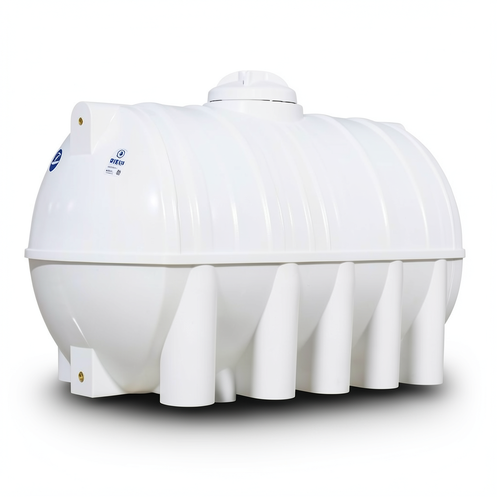 Roto Molding Water Tank 1500 Liter Capacity Polyethylene Diameter 305 mm Horizontal | Al Zamil Tanks