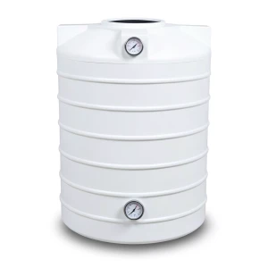 Water Tank 2000 Liter Polyethylene Vertical Short Size 140×125 cm