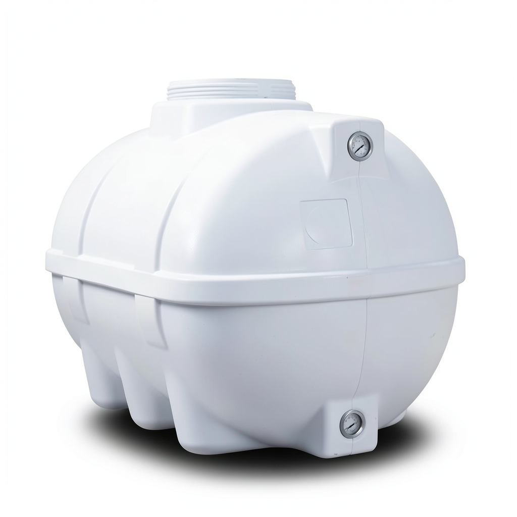 Water Tank 2000 Liter Fiberglass Horizontal 121cm Diameter