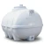 Water Tank Fiberglass Horizontal 4000 liter Capacity - Image 1