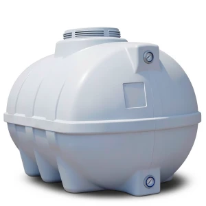 Water Tank 15000 Liter Horizontal Fiberglass, Diameter 184-244 cm