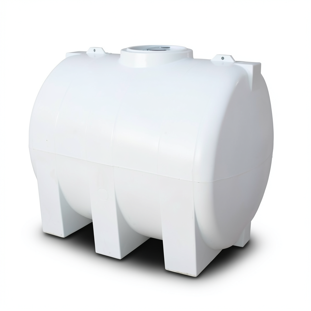 Water Tank 1000 Liter Polyethylene Horizontal, Size 1700x1050x1110 cm