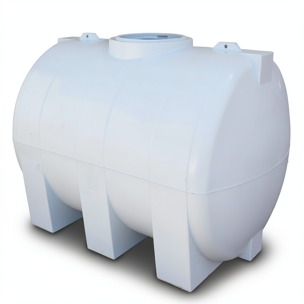 Water Tank Polyethylene Horizontal 3000 liter Capacity