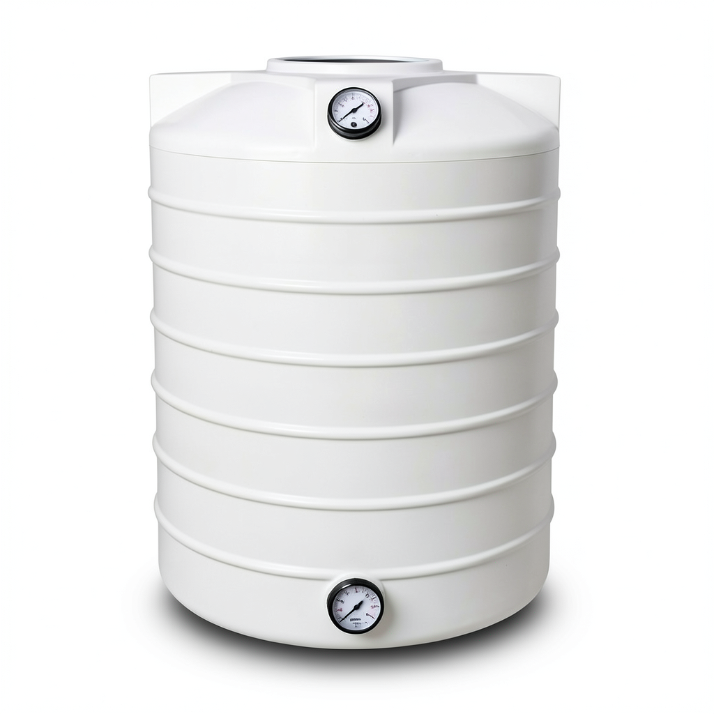 Water Tank Polyethylene Vertical 7000 Liter, 310 cm Diameter