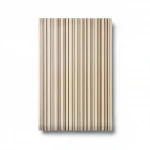 Wallpaper, Striped Design, Beige with brown stripes Color, Size 15.6m×100cm