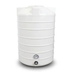 Water Tank Polyethylene Vertical 20000 liter Capacity, 318 cm Length
