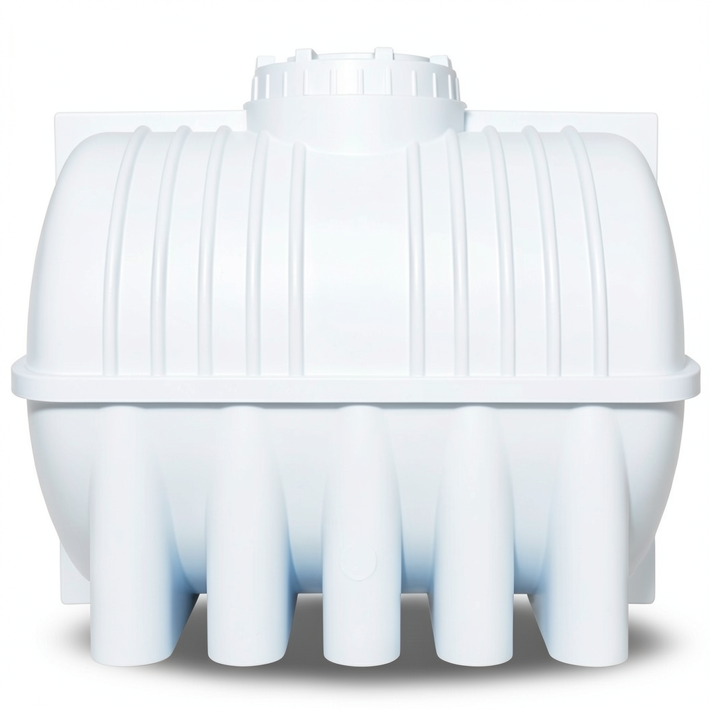Al Arabia Water Tank Blowing Polyethylene Horizontal 4000 Liter Capacity