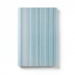 Wallpaper, Striped Design, Cyan with gray color, Size 15.6m×106cm