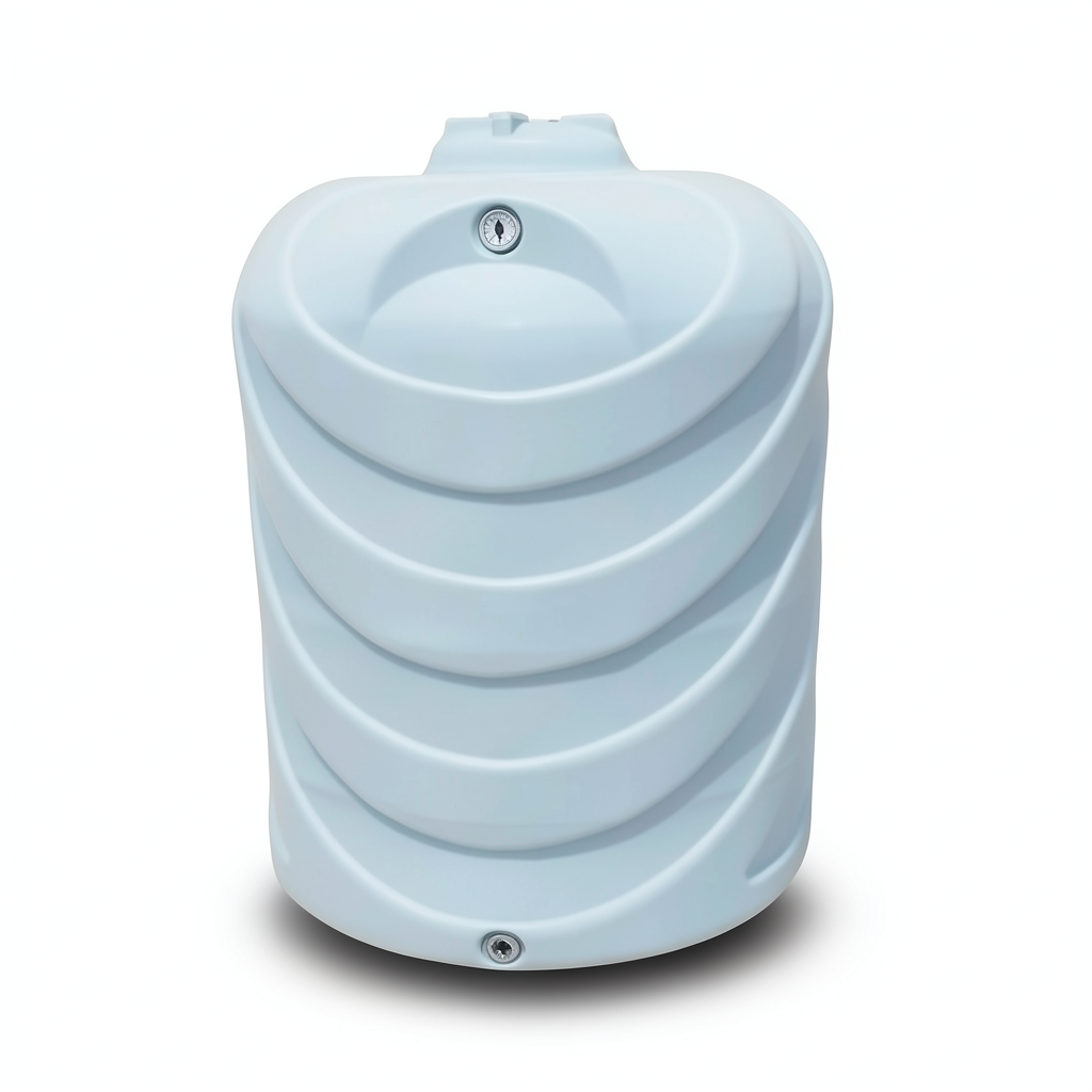 Water Tank 500 Liter Polyethylene Vertical 90 cm Diameter