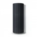  Wallpaper, Striped Design, black Color, Size 15.6m×100cm 