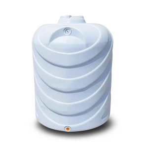 Water Tank 2000 Liter Polyethylene Vertical, 140 cm Diameter