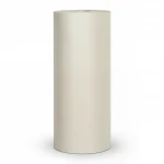 Plain Vinyl Wallpaper, size 15.6m×106cm, Light beige Color 