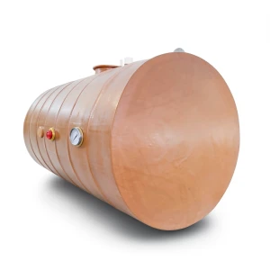 Al Khaleej Water Tank Fiberglass Underground 3000 Liter, 140 cm Diameter
