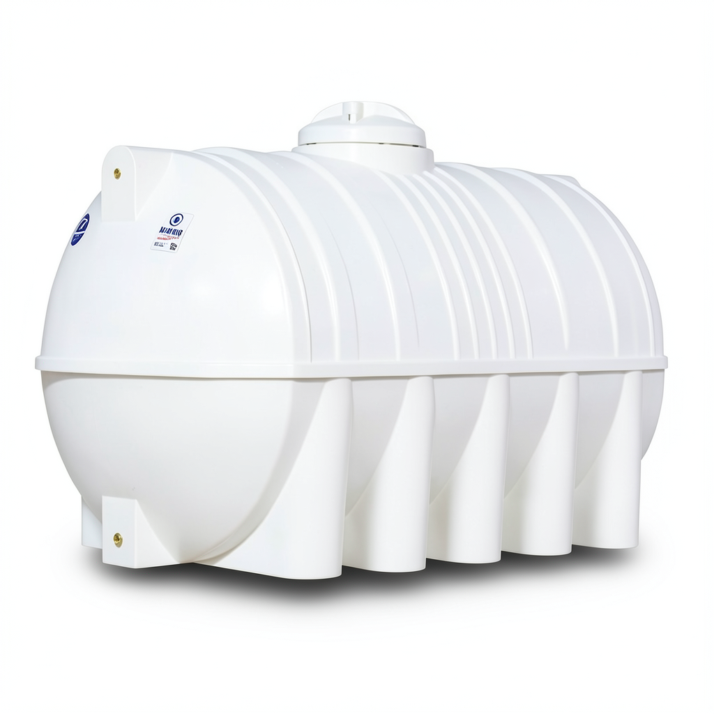 Roto Molding Water Tank 1500 Liter Capacity Polyethylene Diameter 305 mm Horizontal | Al Zamil Tanks