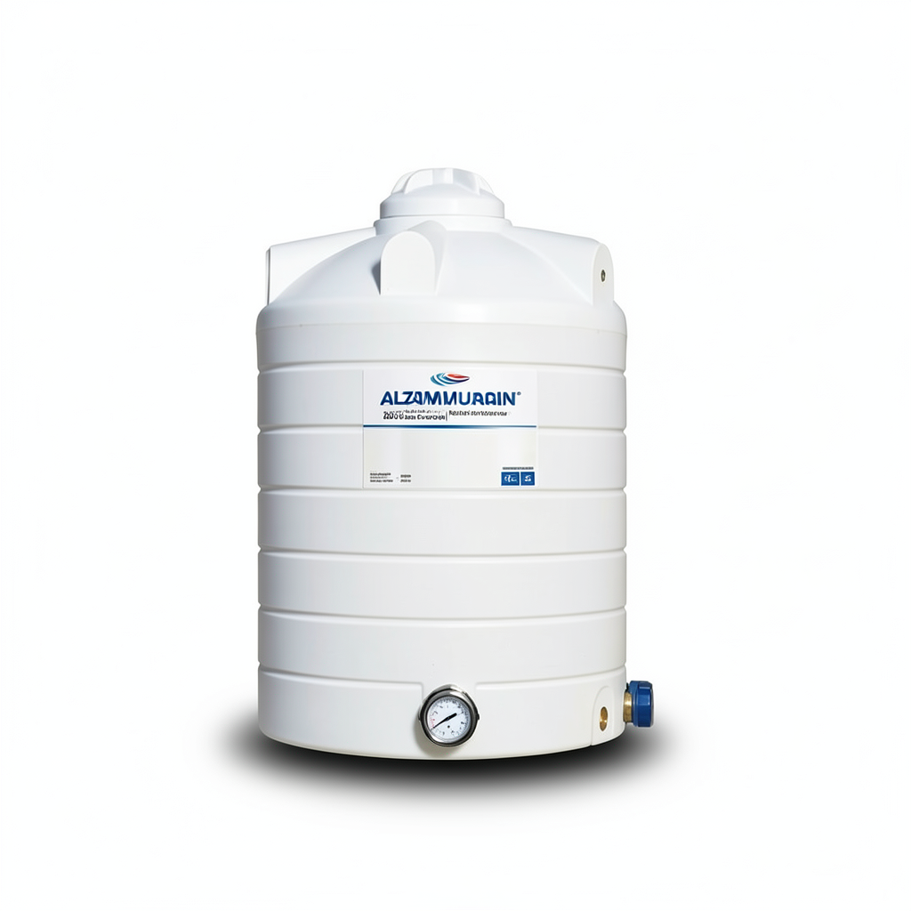 Blow Molding Water Tank 200 Liter Capacity Polyethylene, Diameter 58 cm | Al Zamil Tanks