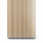 Wallpaper, Striped Design, Beige with brown stripes Color, Size 15.6m×100cm